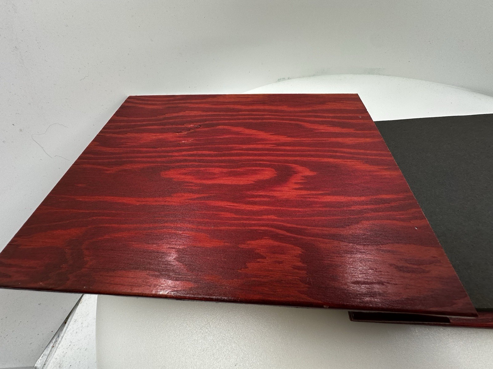 Vintage Our Honeymoon Photo Album Wood Flamingo Palm Tree Daytona Beach FL