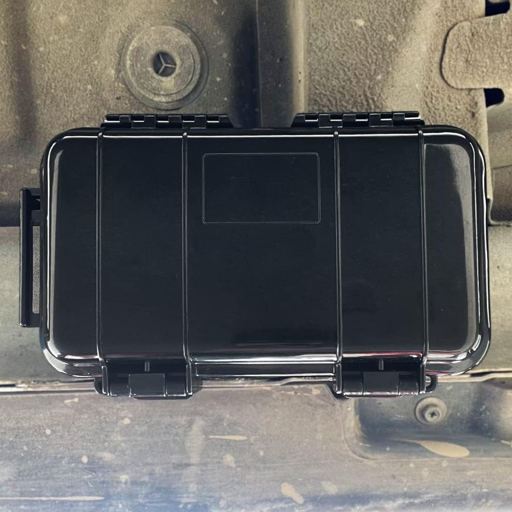 Magnetic Hidden Stash Box under Car Secret Compartment Security Safe Container