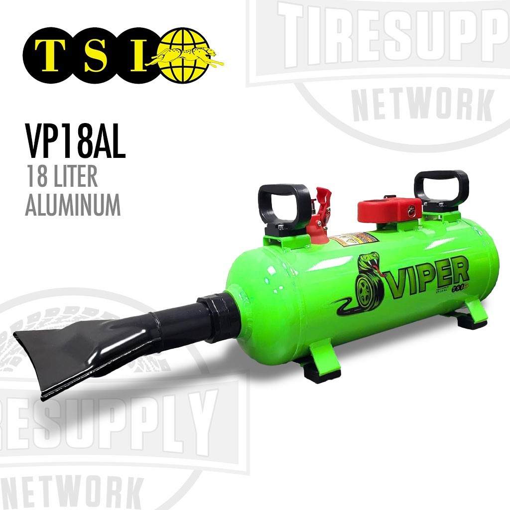 TSI VP18AL Viper Gen III Bead Seater - 18 Liter Aluminum Tank
