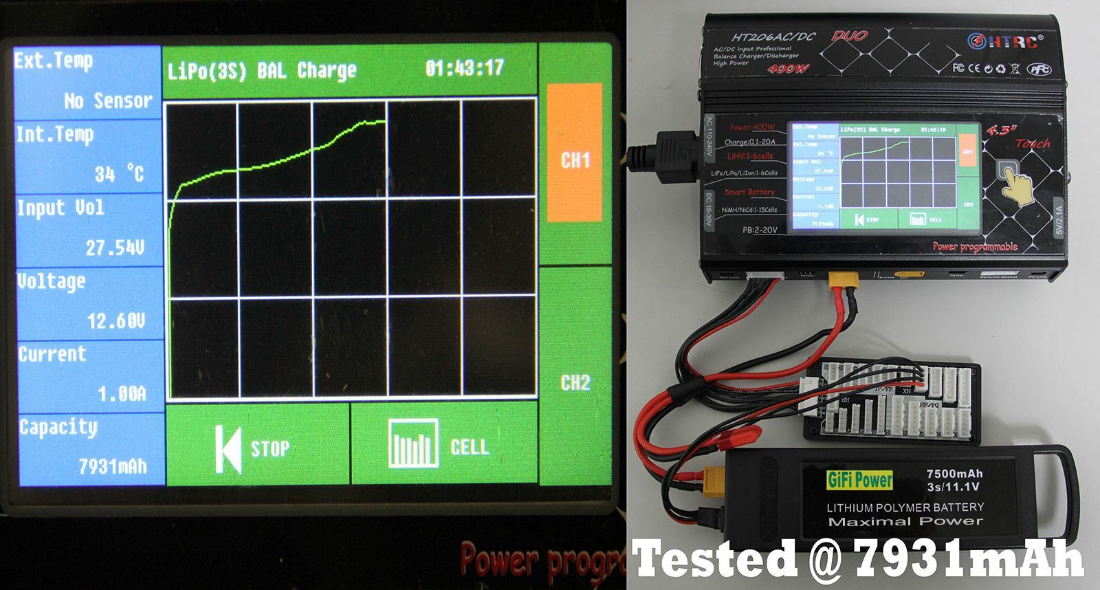 MaximalPower LiPo Battery for YUNEEC High Power Typhoon Q500 Q500+4K-H Drone