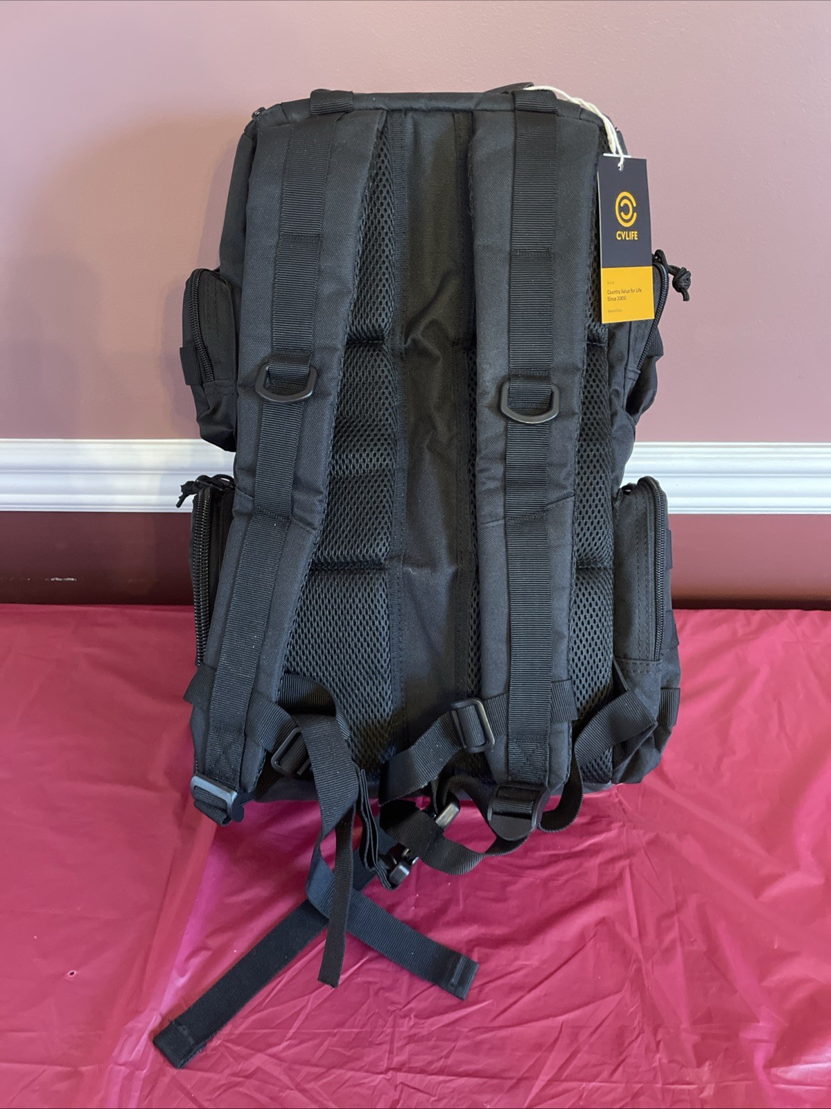 NWT Tactical Range Backpack Removable Divider Gun Cases Bag 4 Pistol Carrying