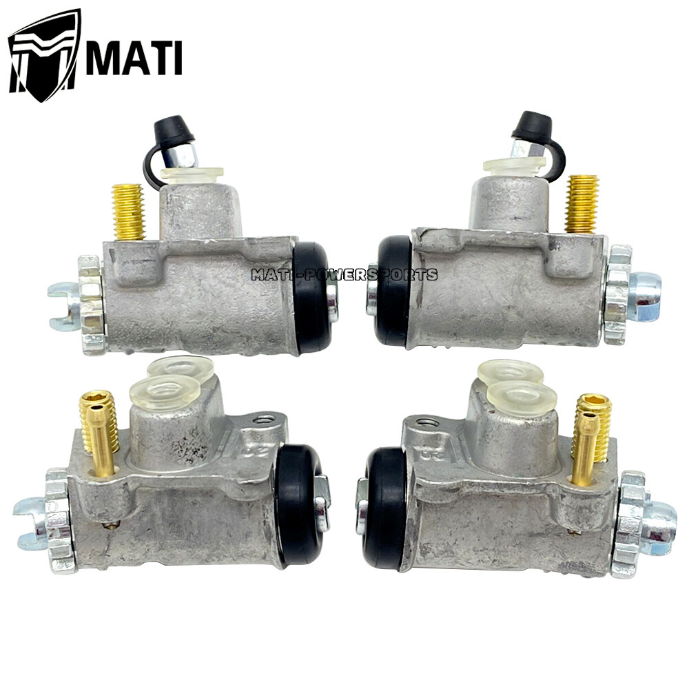 Front Brake Wheel Cylinders w/Shoes Kit for Honda Foreman 400 450 TRX400 TRX450