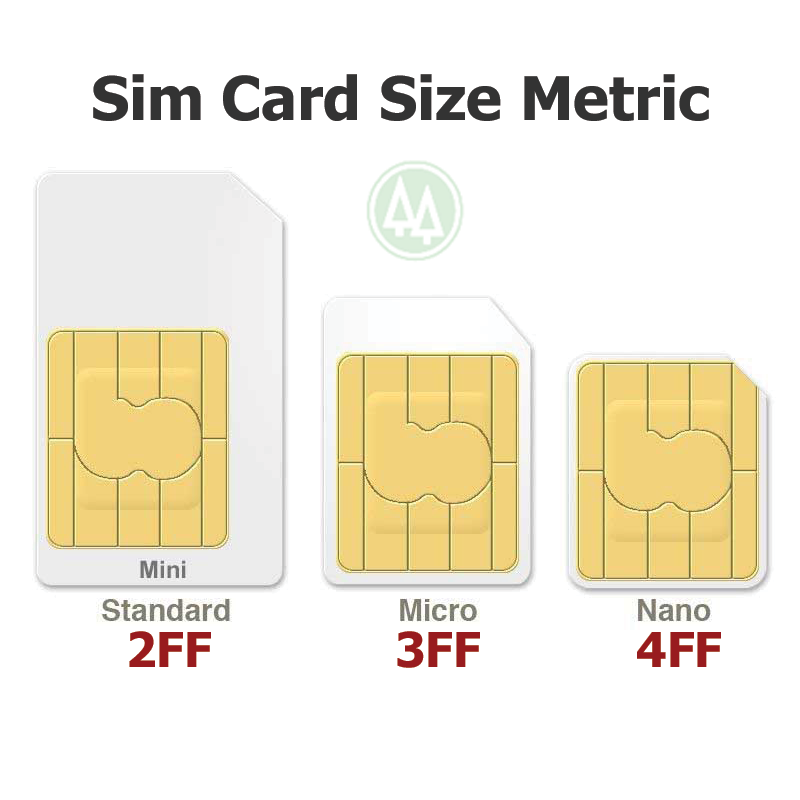 Metro PCS Sim Cards Triple Cut Good for Activation Brand New Latest Model