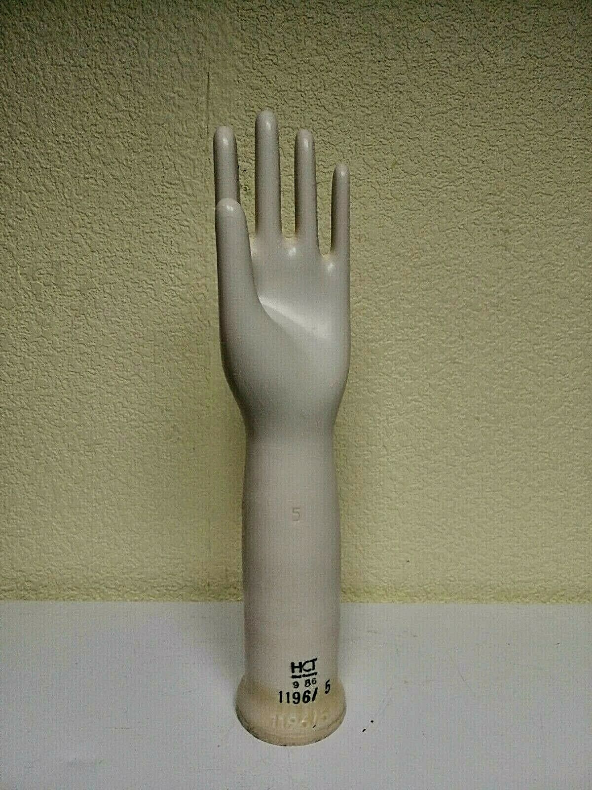 Vintage  Germany Porcelain Hand Glove Display HCT 9 86 1196 / 5 Rare!!!