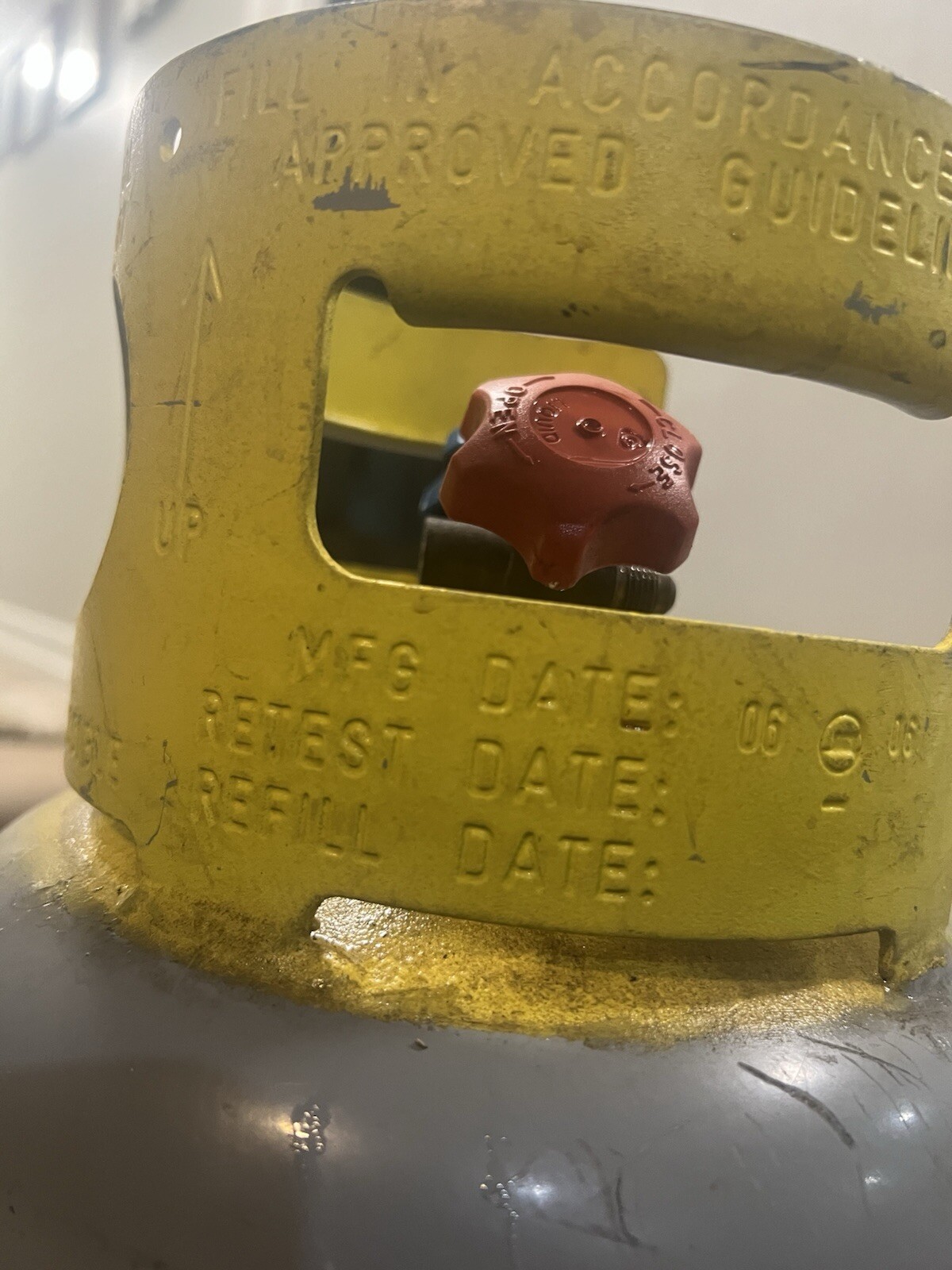 30 Lb Refrigerant Recovery Tank