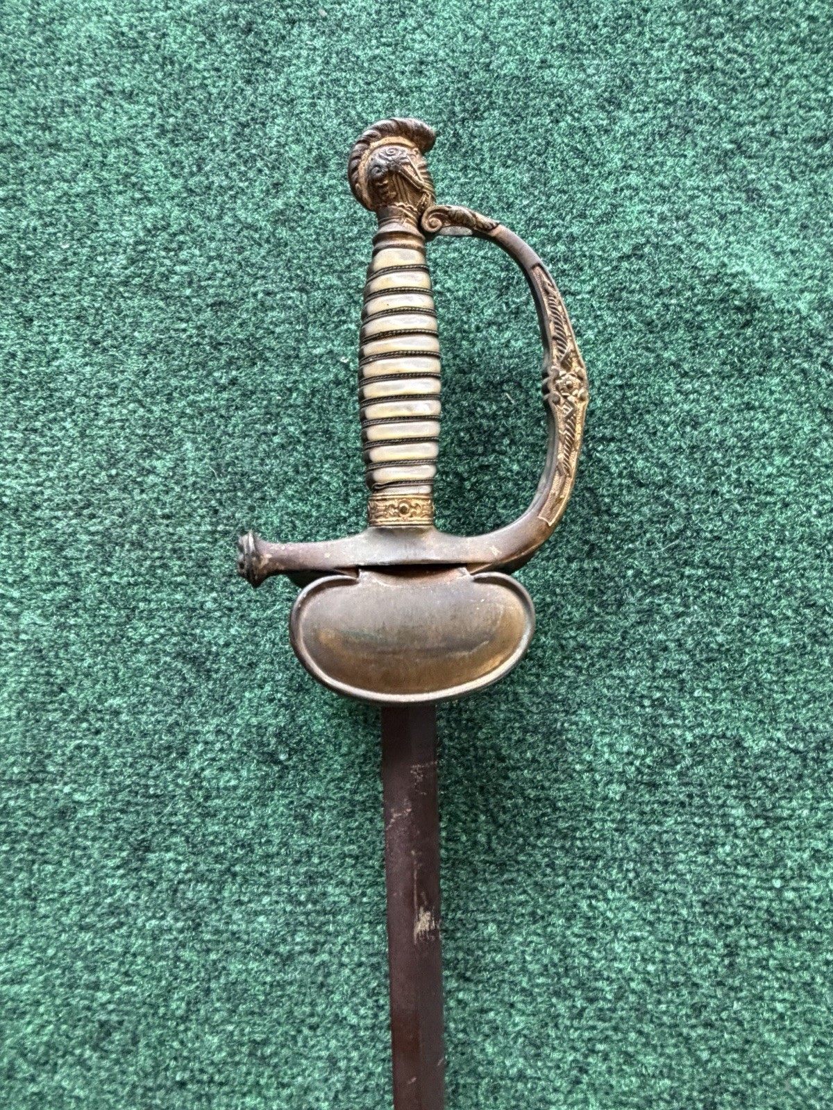 Mexican War Era Militia Staff Officer's Sword - Used