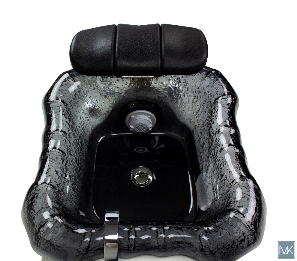 SIENA 18 LX Shiatsulogic Pedicure Chair Black/Black w/Discharge Pump, GY