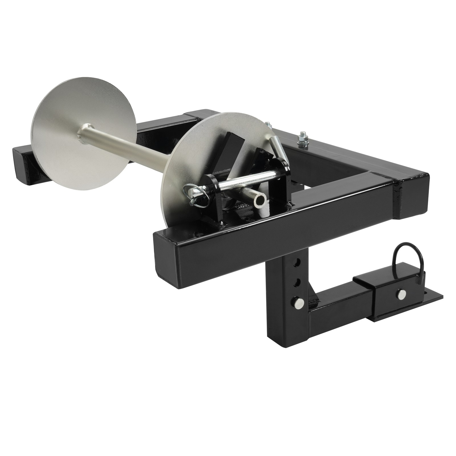 Barbed Wire Unroller Fence Stretcher Bolt-On ATV Adaptor w/ 2" Receiver Hitch