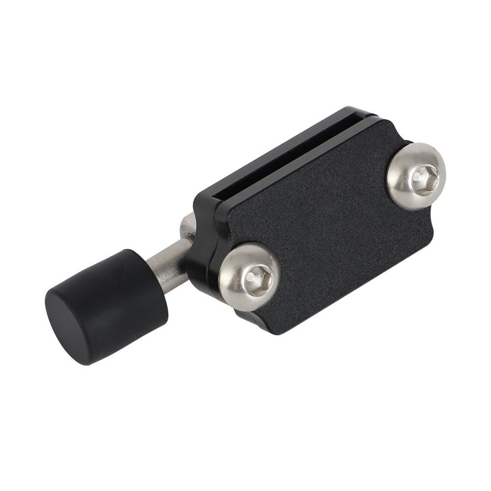 Billet Universal Race Clutch Pedal Petal Stopper Plate Bracket Crank Adjustable