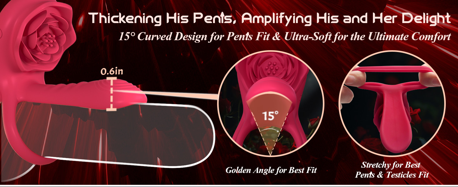 Penis Cock Ring Vibrator G-spot Dildo Massager Sex Toys For Women Men Couples