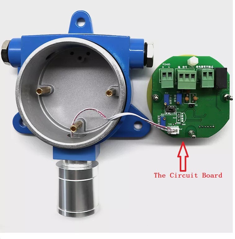 Hydrogen Gas Detector H2 Gas Fixed Detector Monitor 0-1000ppm