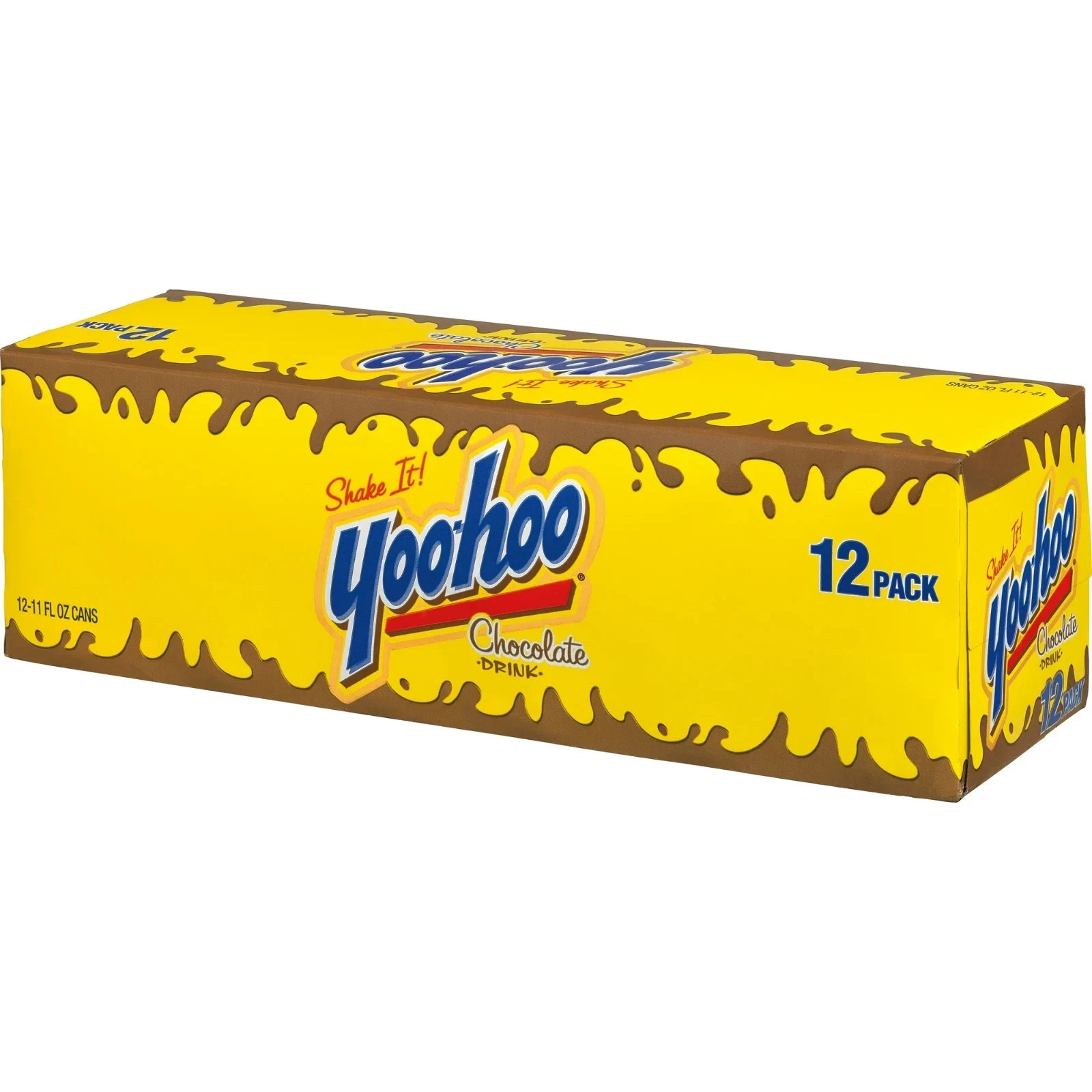 New Yoo-hoo Chocolate Drink, 11 Fluid Ounce, 12 Pack Cans,