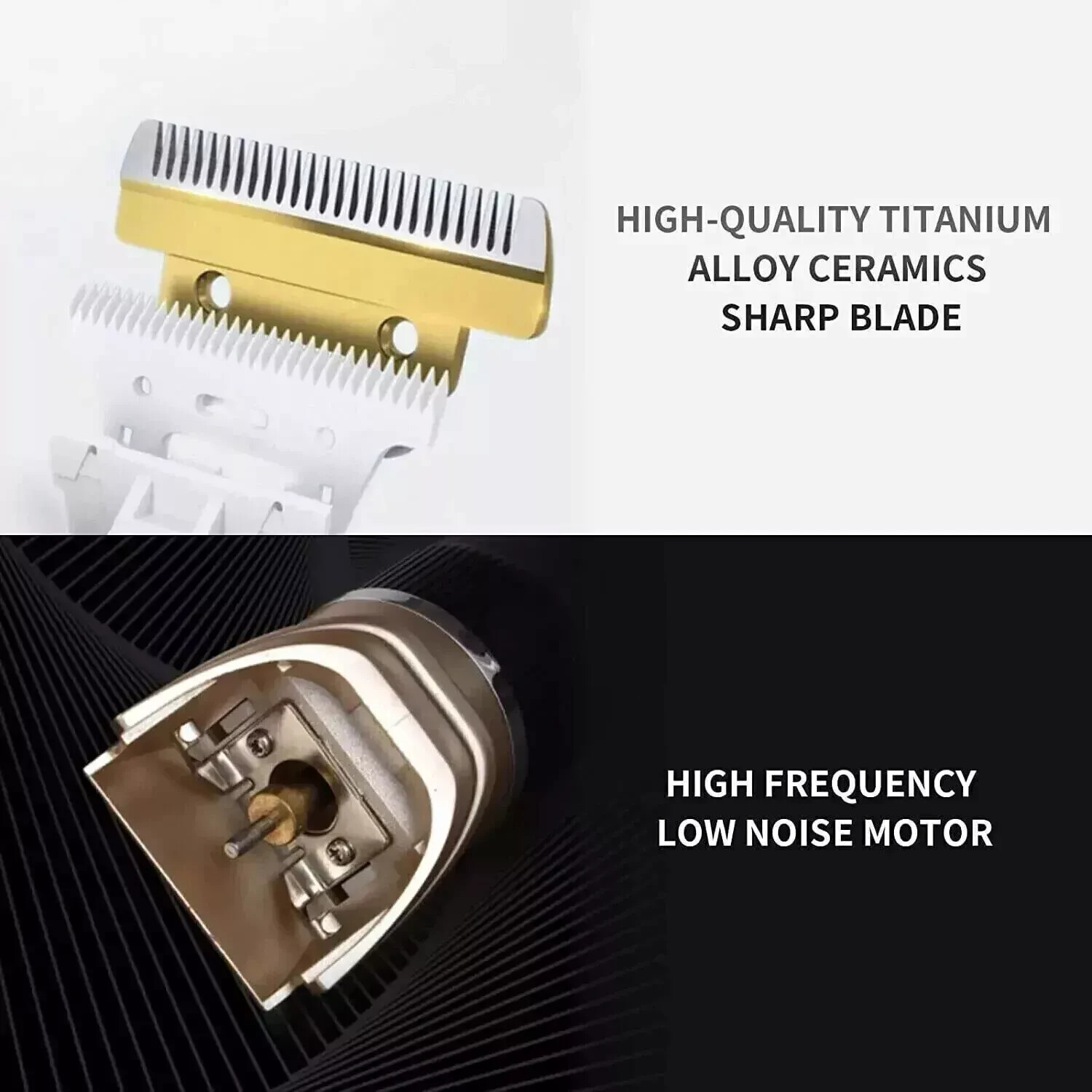 Dog Cat Pet Grooming Kit Rechargeable Cordless Electric Hair Clipper Trimmer Set