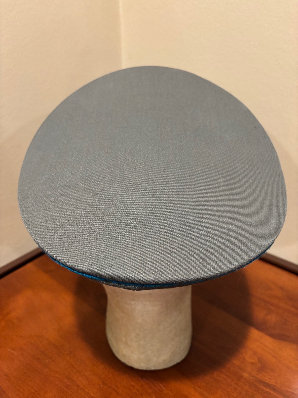 EAST GERMAN LUFTWAFFE Q2 1956 AIR FORCE DDR NCO VISOR HAT CAP SUPER RARE!