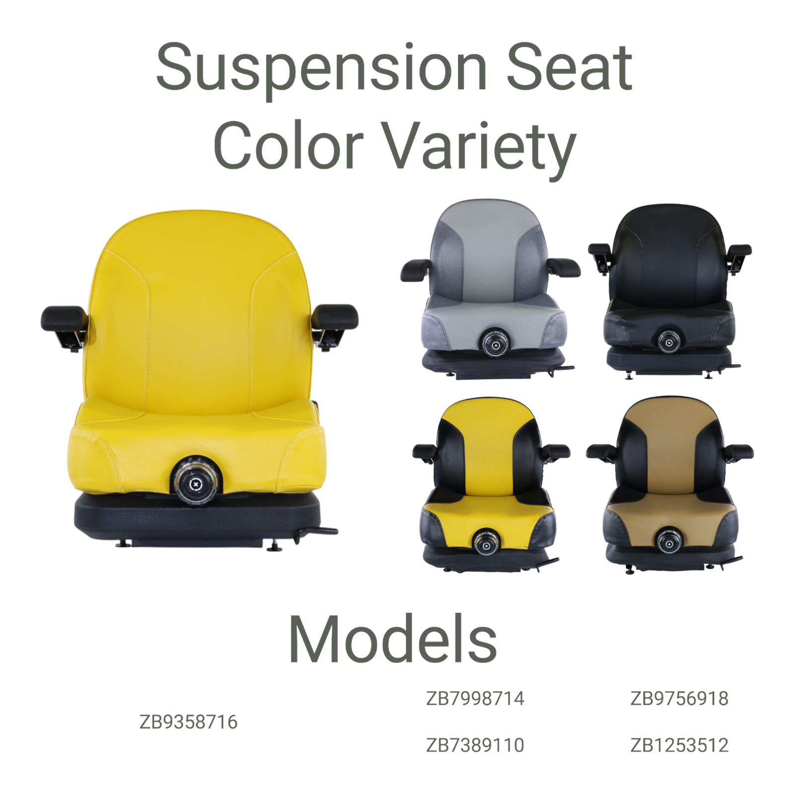 116-8912 Suspension Seat fits Exmark Lazer Z DS-Series 60 Lazer Z DS-Series 72