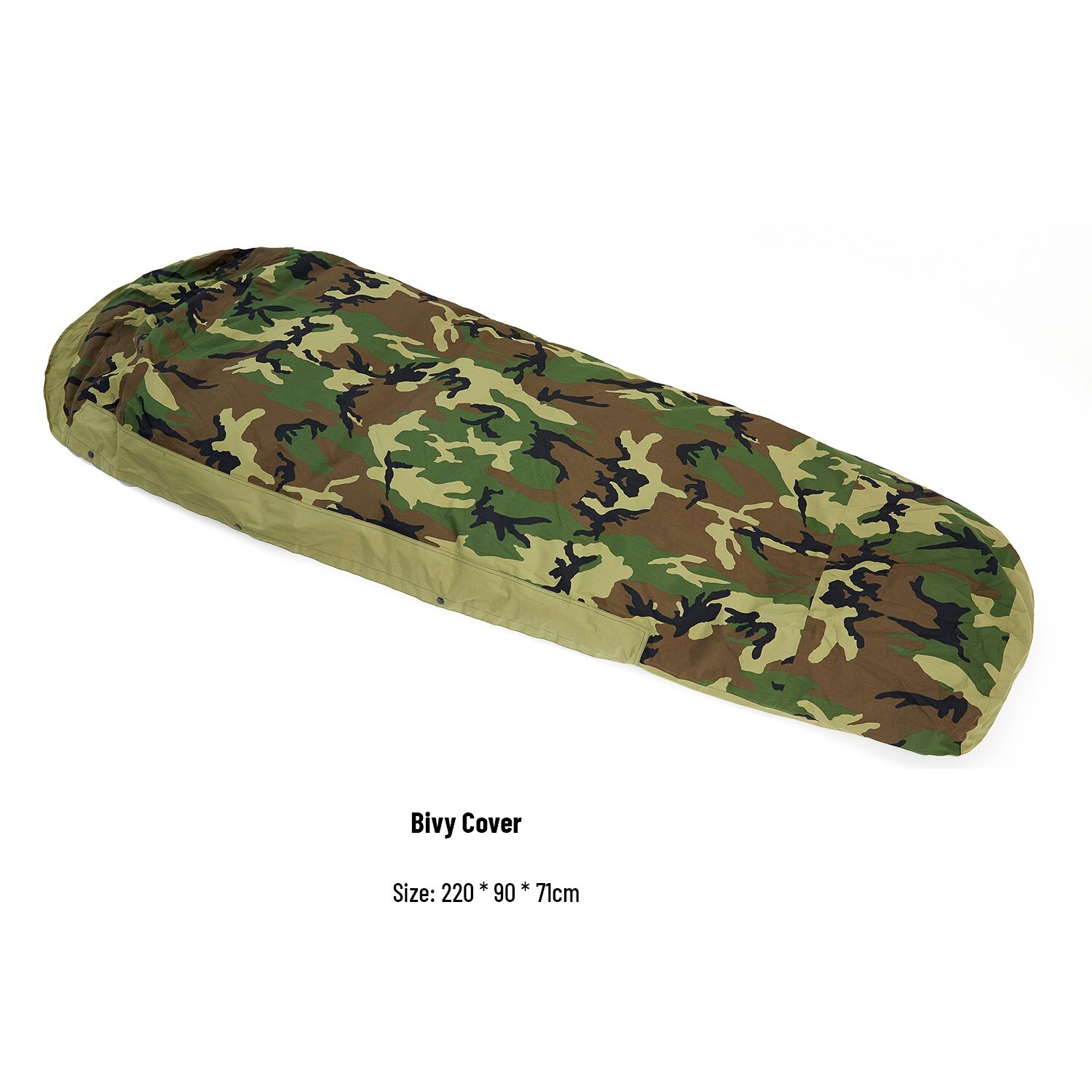 Modular Sleeping Bag System Woodland Camo 3-Piece Military Sleep Gear MSS Kit