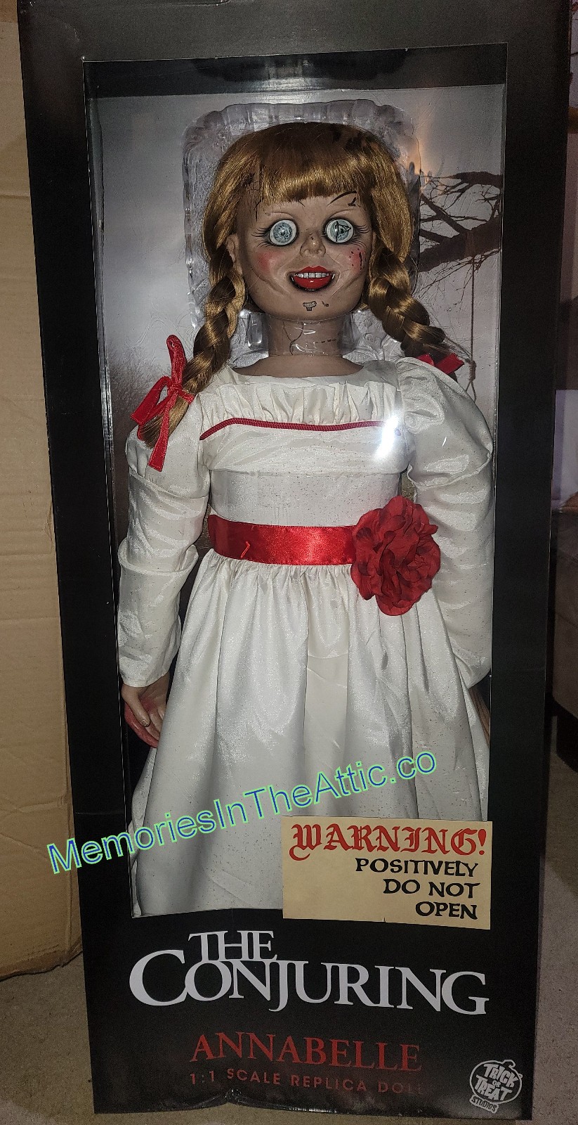 Trick Or Treat Studios The Conjuring Movie Annabelle Doll Prop Replica 1:1 Scale