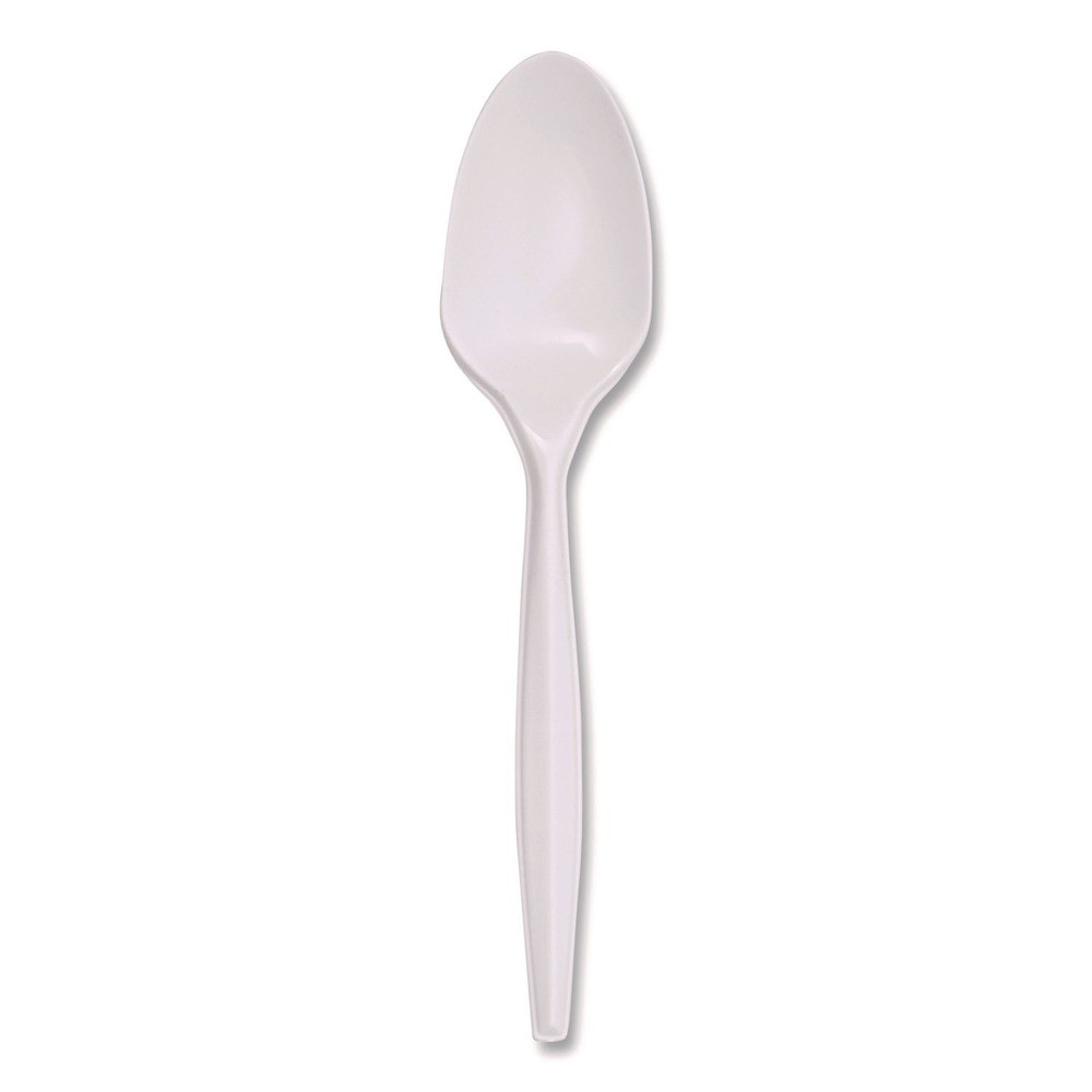 Boardwalk SPOONPPMW Polypropylene Plastic Spoon Cutlery - White (1000/CT) New