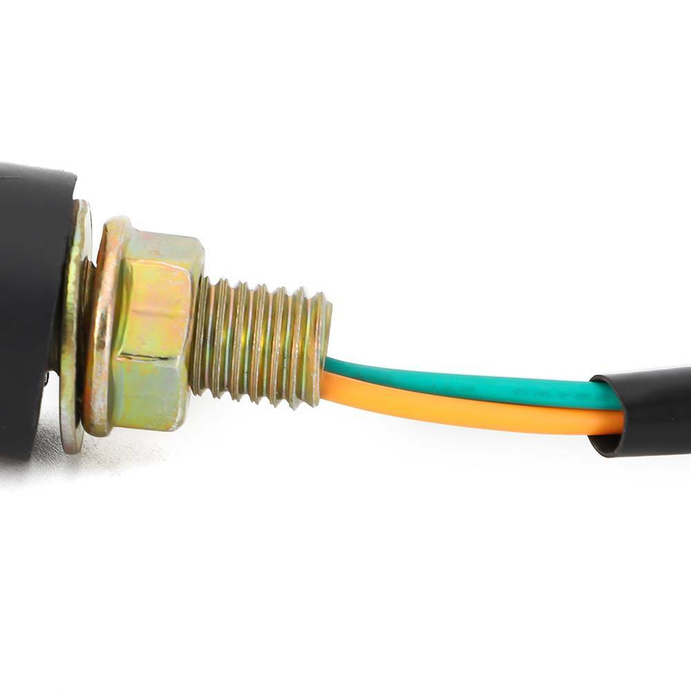 4PCS AMBER LED INDICATORS 6V TURN SIGNAL LIGHT MOTORCYCLE BLINKER LIGHTS KIT US