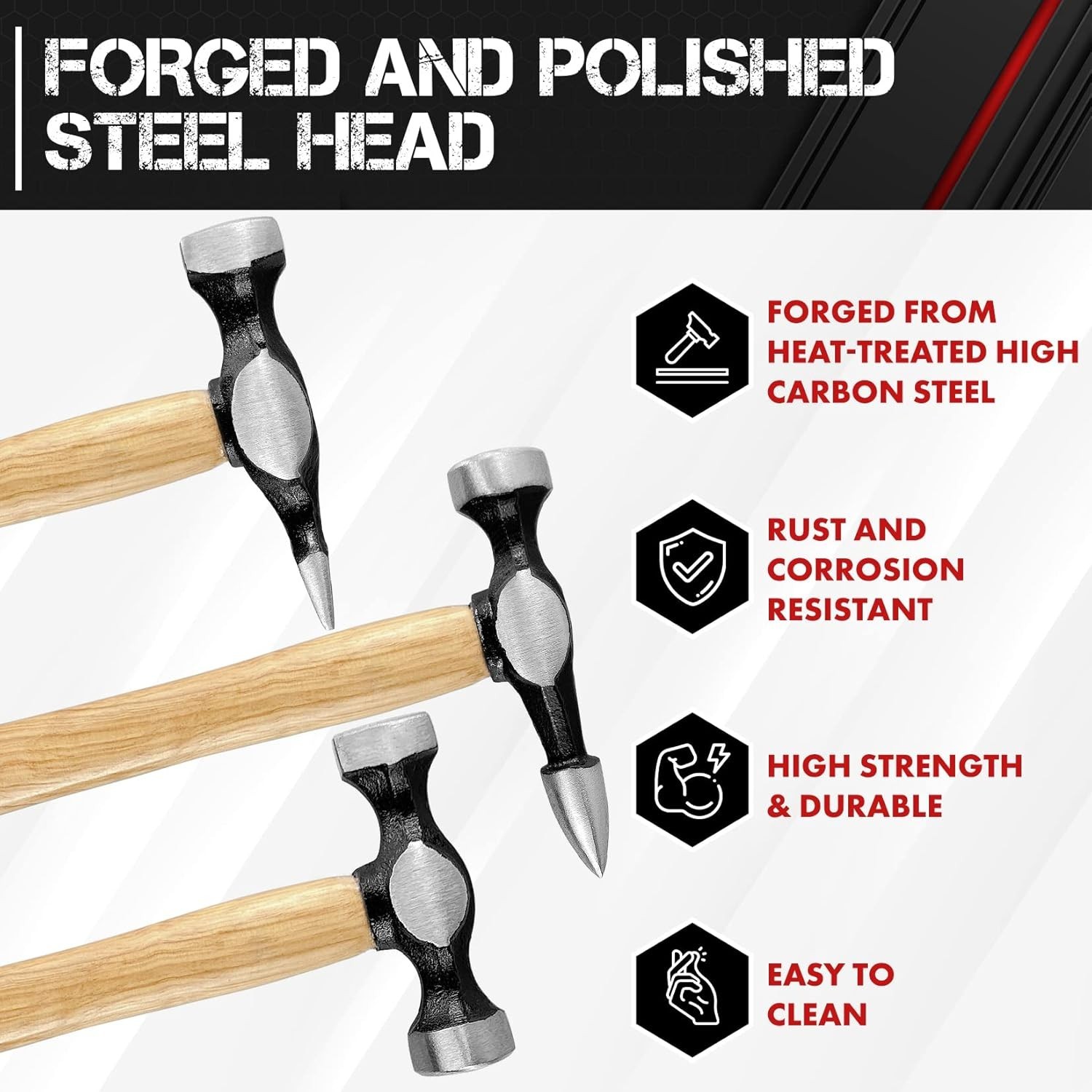 7 PC Auto Body Repair Tool Kit,7 Piece, Car Body Repair Tool Kit, Carbon Steel