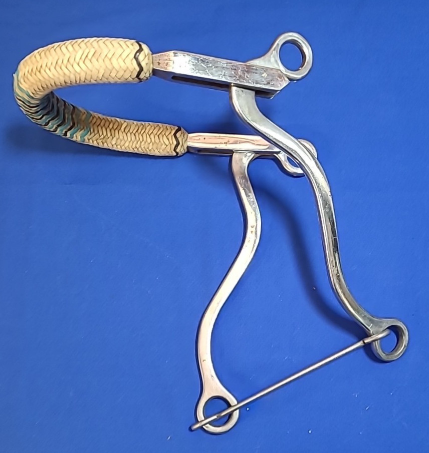 Unbranded Hackamore with Rawhide Nose Covering