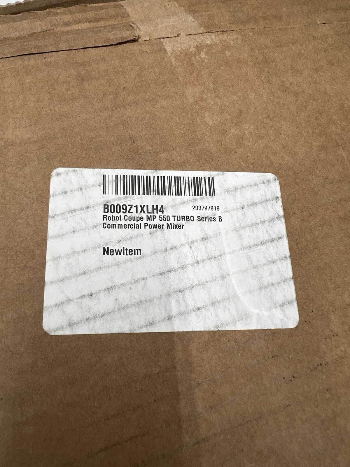 Robot Coupe MP 550 TURBO Series B Commercial Power Mixer *NIB BUT WON'T SPIN*