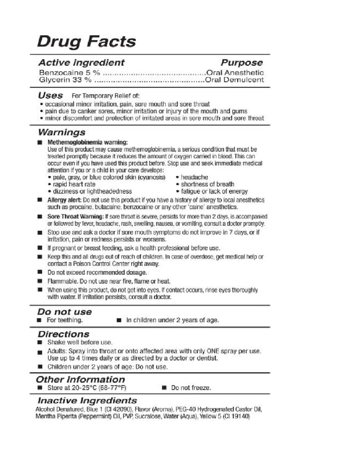 GoodHead Deep Throat Spray🍯BJ Numbing Gel Desensitizer Flavored Edible Lube