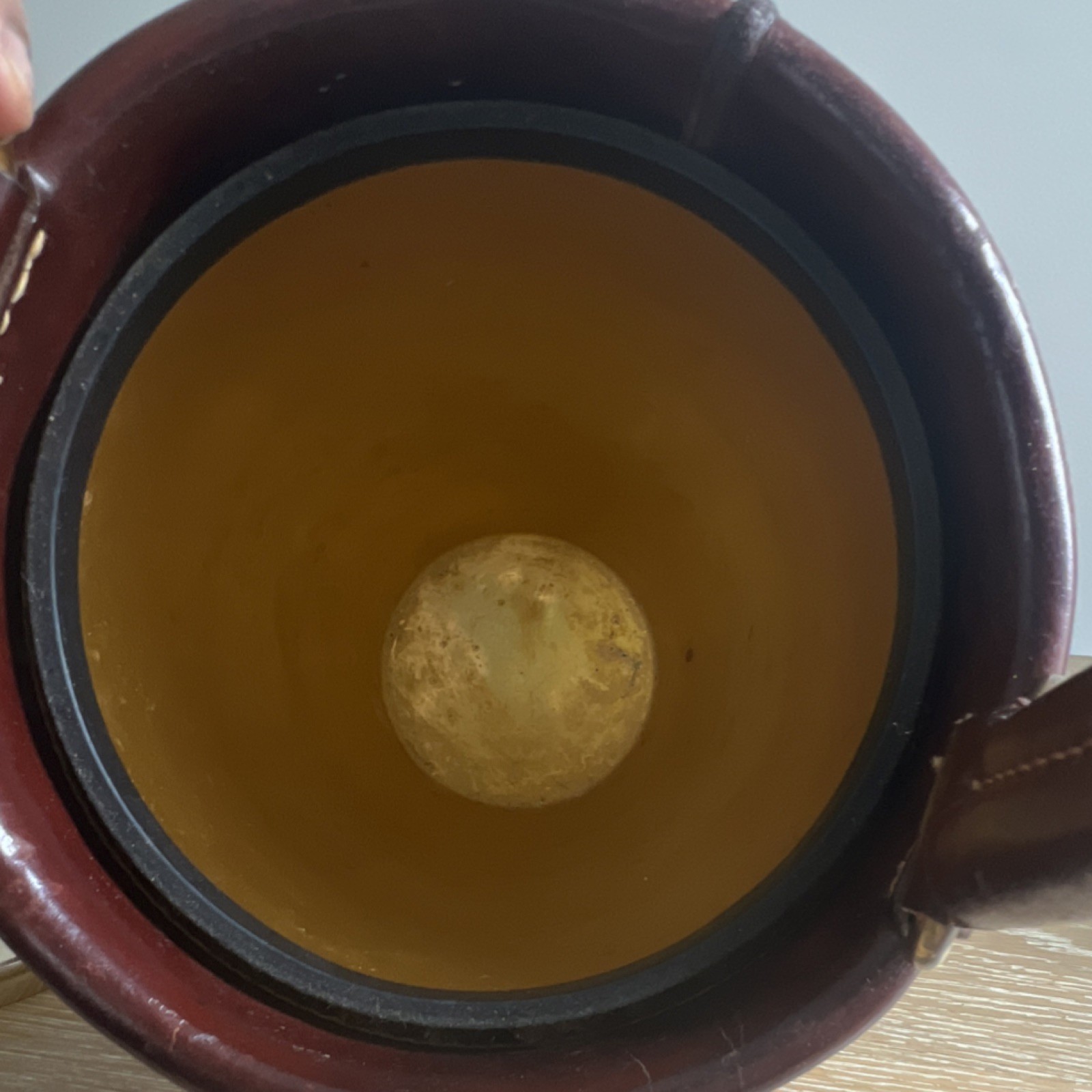 Cairns & Brother Inc. Leather Fire Bucket Reproduction Manhattan 1648-1811