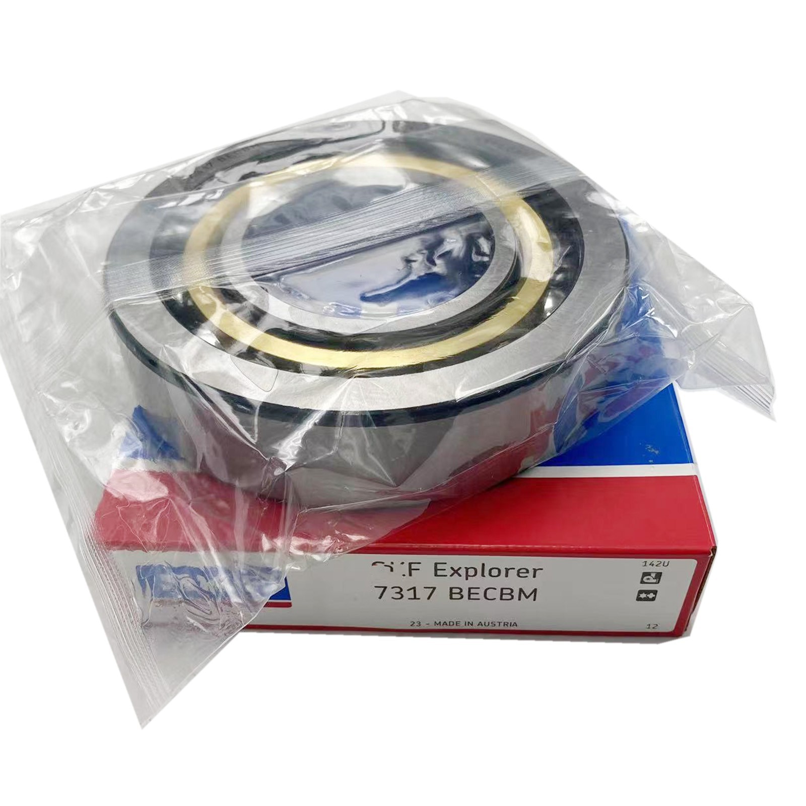 NEW SKF 7317 BECBM single row angular contact ball bearing US STOCK