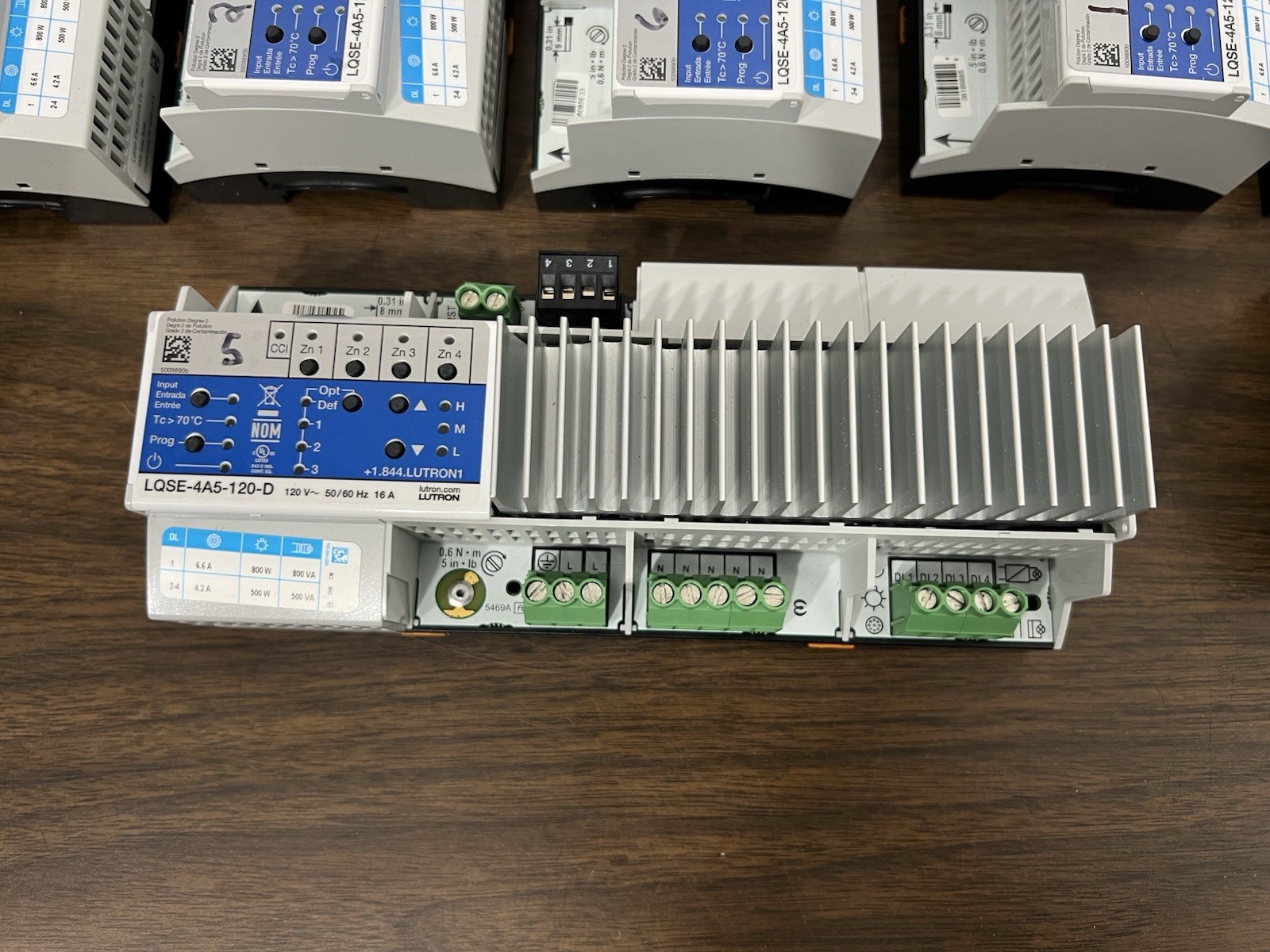 Lutron Homeworks QS LQSE-4A5-120-D PRO LED Phase Adapt Power Module (PRICE FOR 1