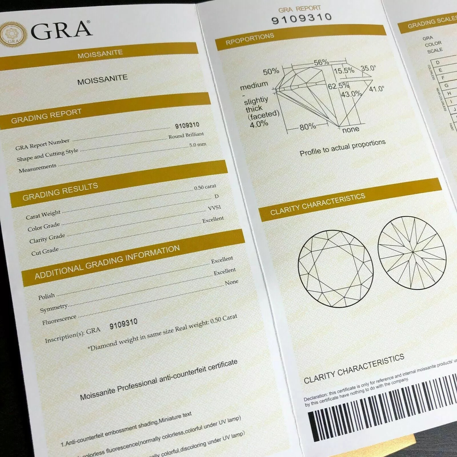 Real VVS Moissanite Half Eternity Band Channel Set Wedding Ring 925 Silver 2.5mm