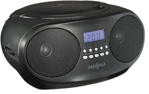 Insignia NS-B4111 CD/CD-RW Playback/Radio/CD-R Playback Boombox-Free Shipping