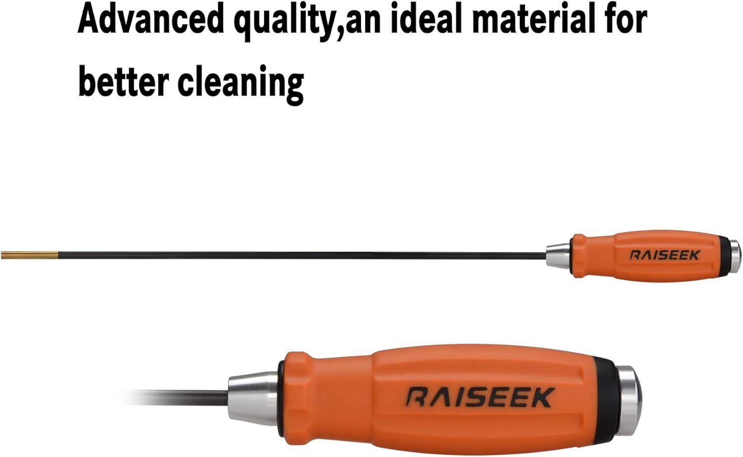 Gun Cleaning Rod 1 Piece Carbon Fiber 36 Inch, Pistol Rifle Cleaning Rod