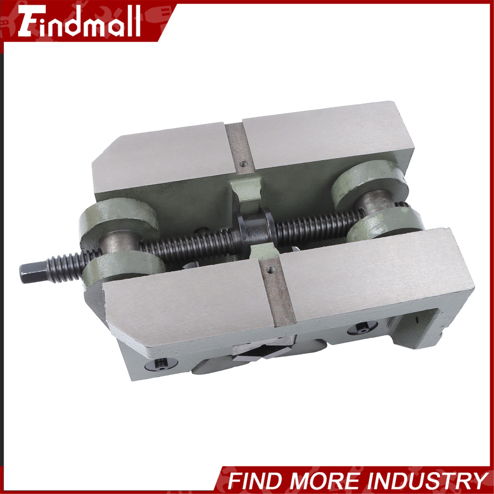 Findmall 4" Machine Vise Horizontal Vertical For Holding Shafts And Round Parts