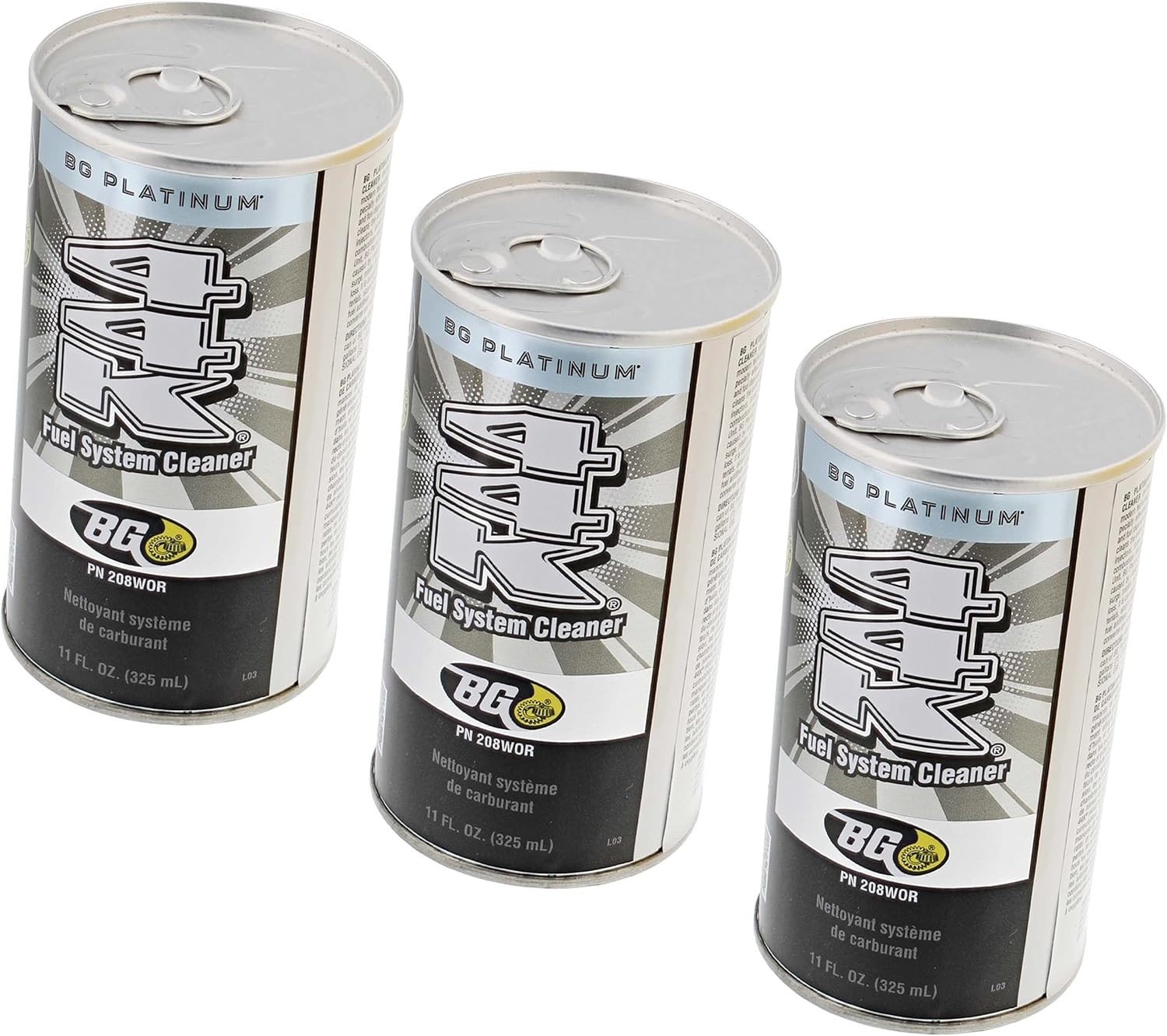 BG Products 44K Fuel System Cleaner - 3 Pack