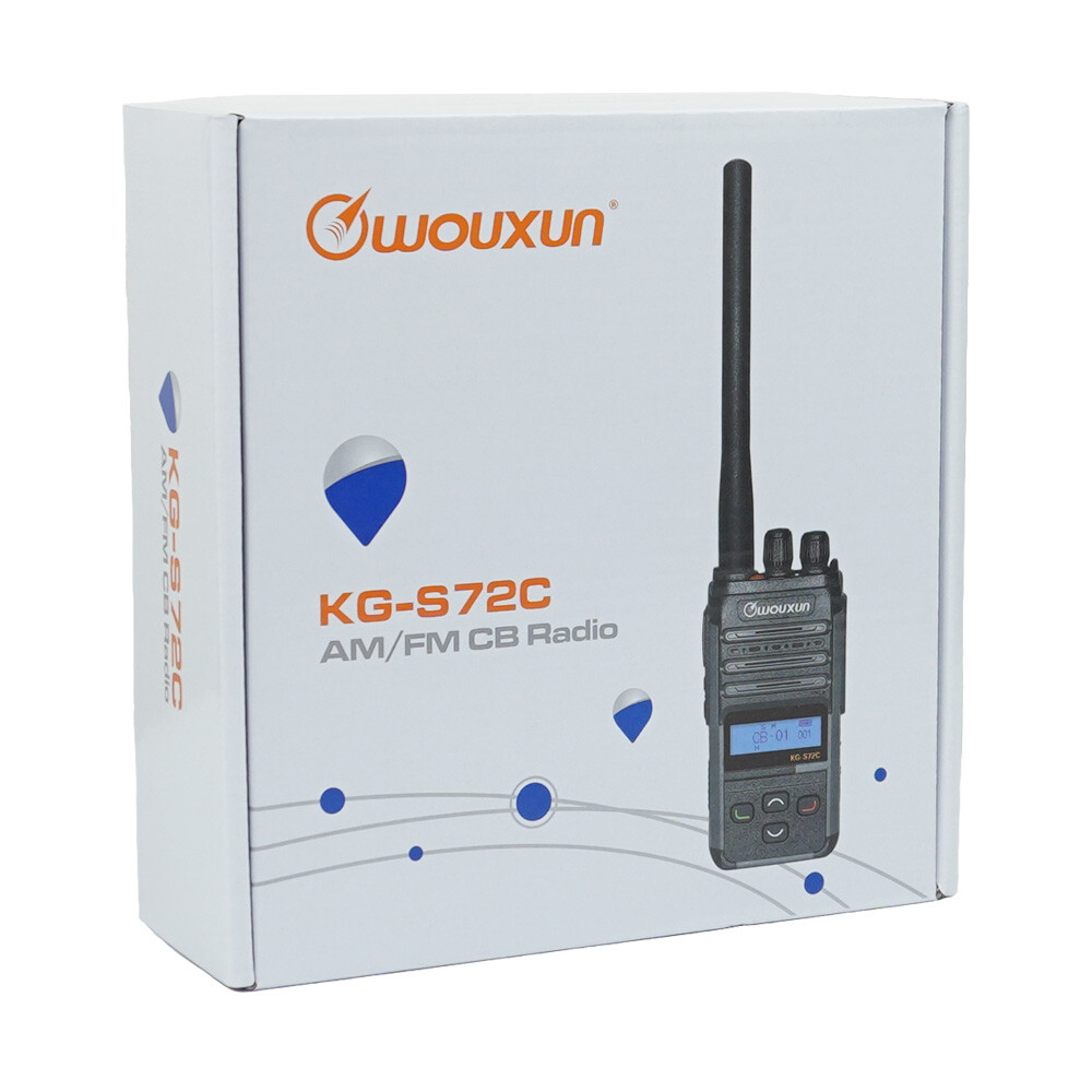 Wouxun KG-S72C Portable Handheld AM/FM CB Radio