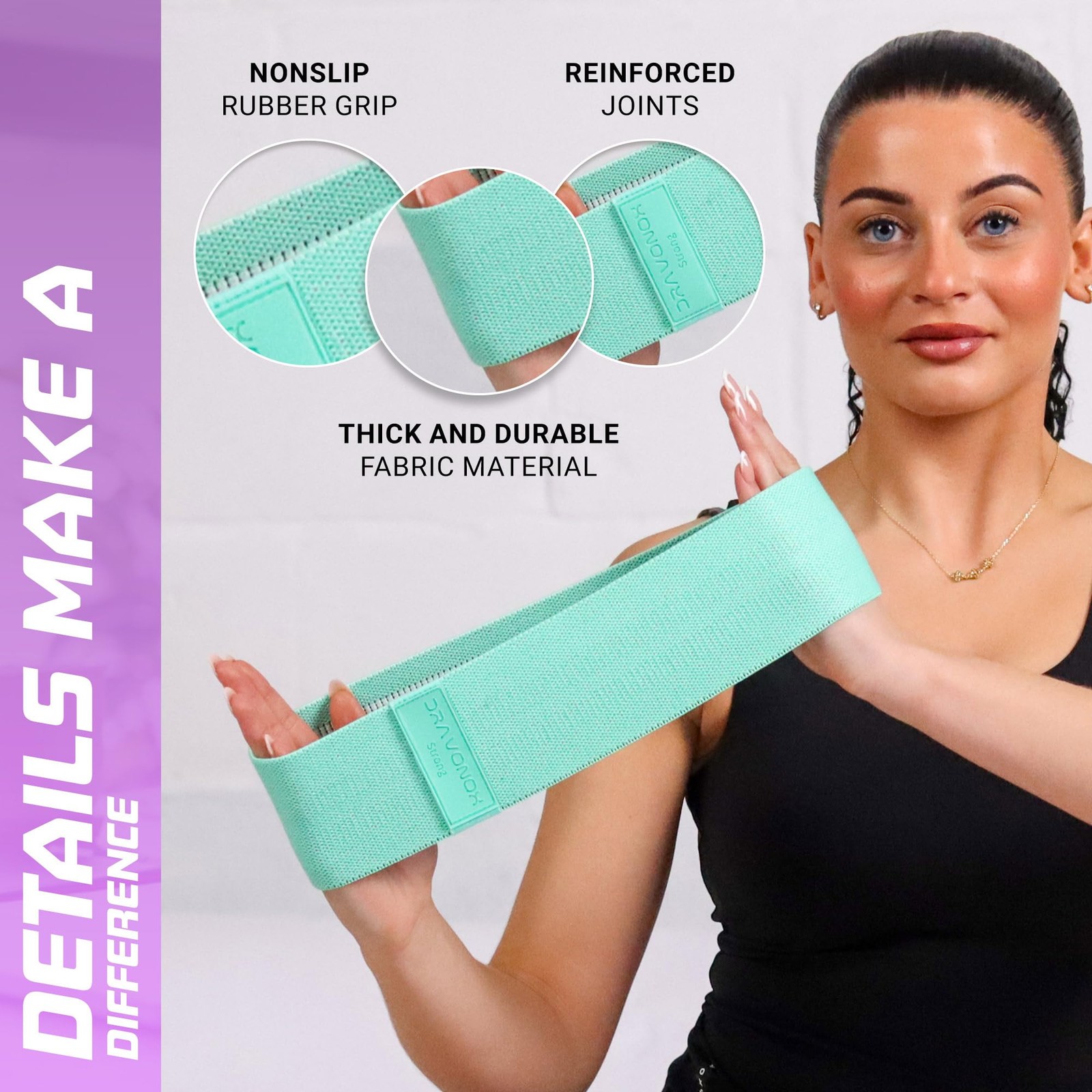 Resistance Bands, Workout Bands, Exercise Bands for Working Out with Workout ...