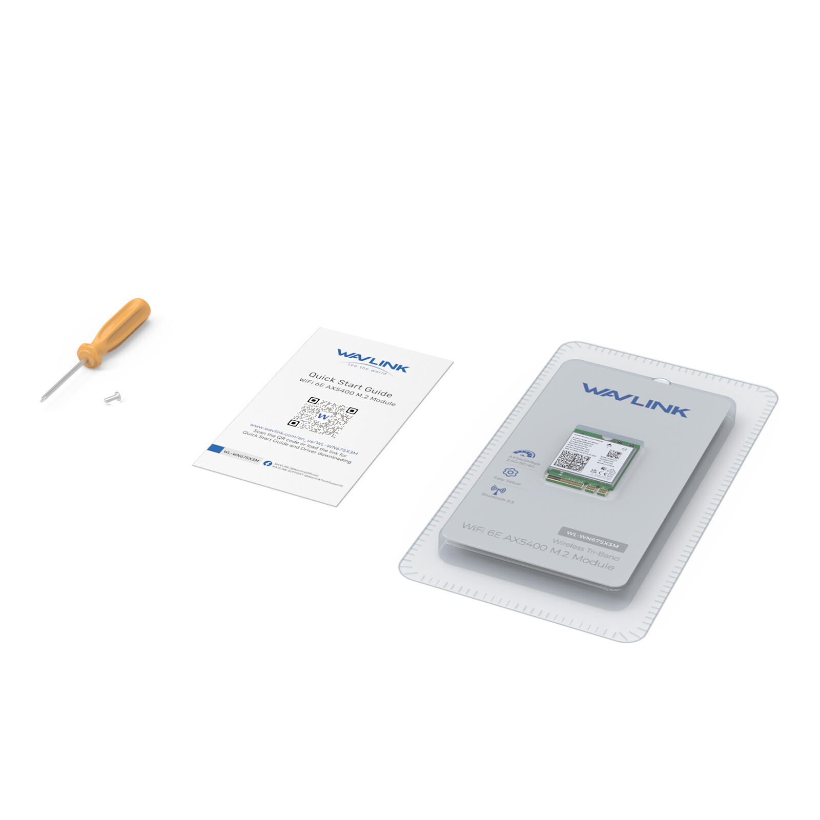 WAVLINK Lot Intel AX210NEW 5400Mbps Tri-Band Ethernet Network Adapter 2.4G/5G/6G