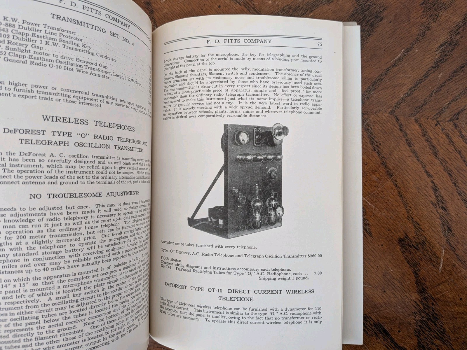 Pittsco Radio Apparatus Catalog No. 22
