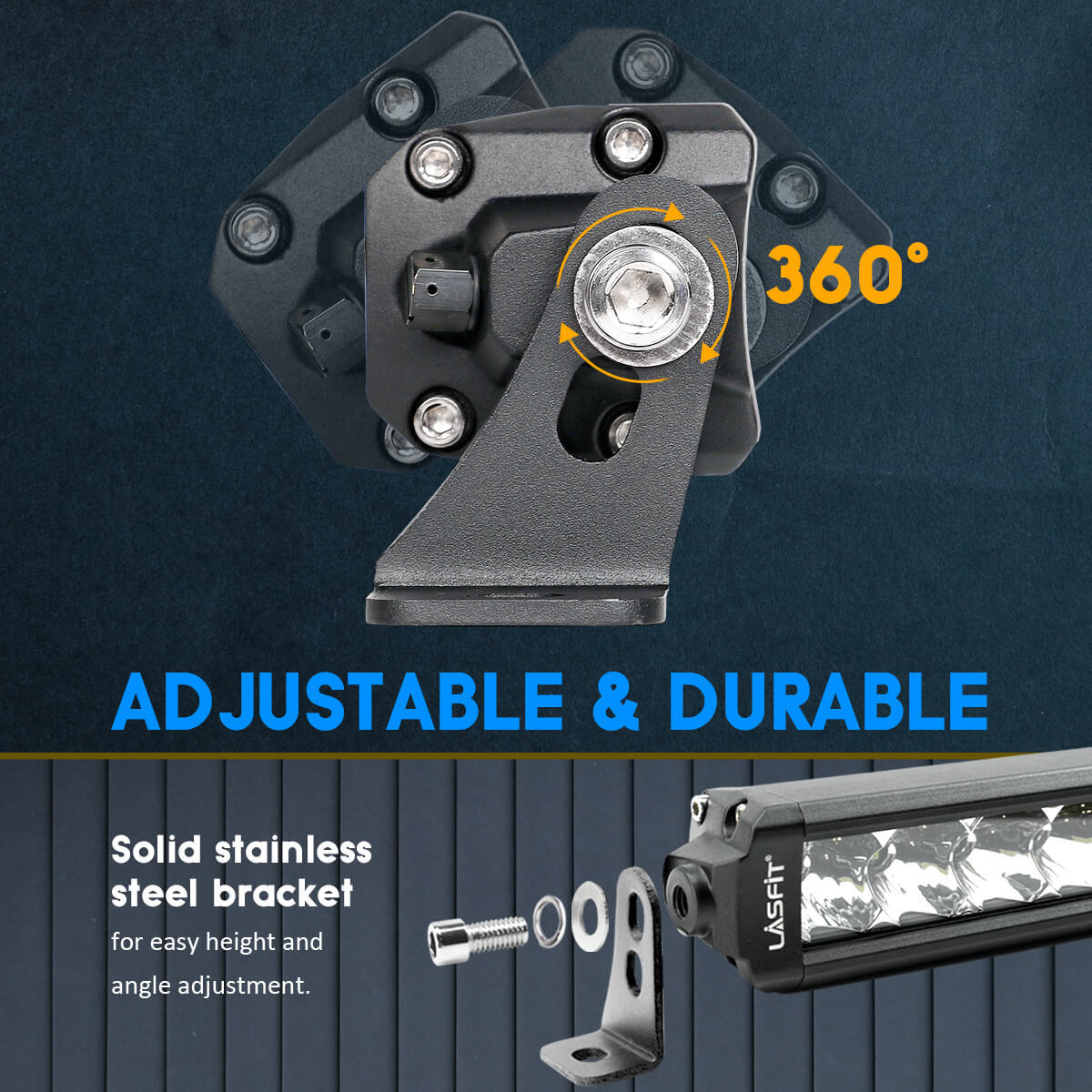 32 inch Super Bright LED Light Bar Combo Spot Truck Off-road SUV Driving Boat