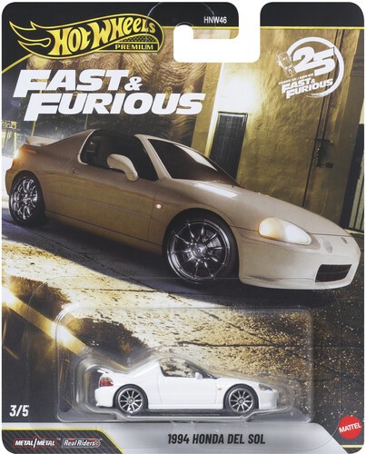 Mattel - Hot Wheels Premium Honda Del Sol [New Toy] Toy Car, Collectible