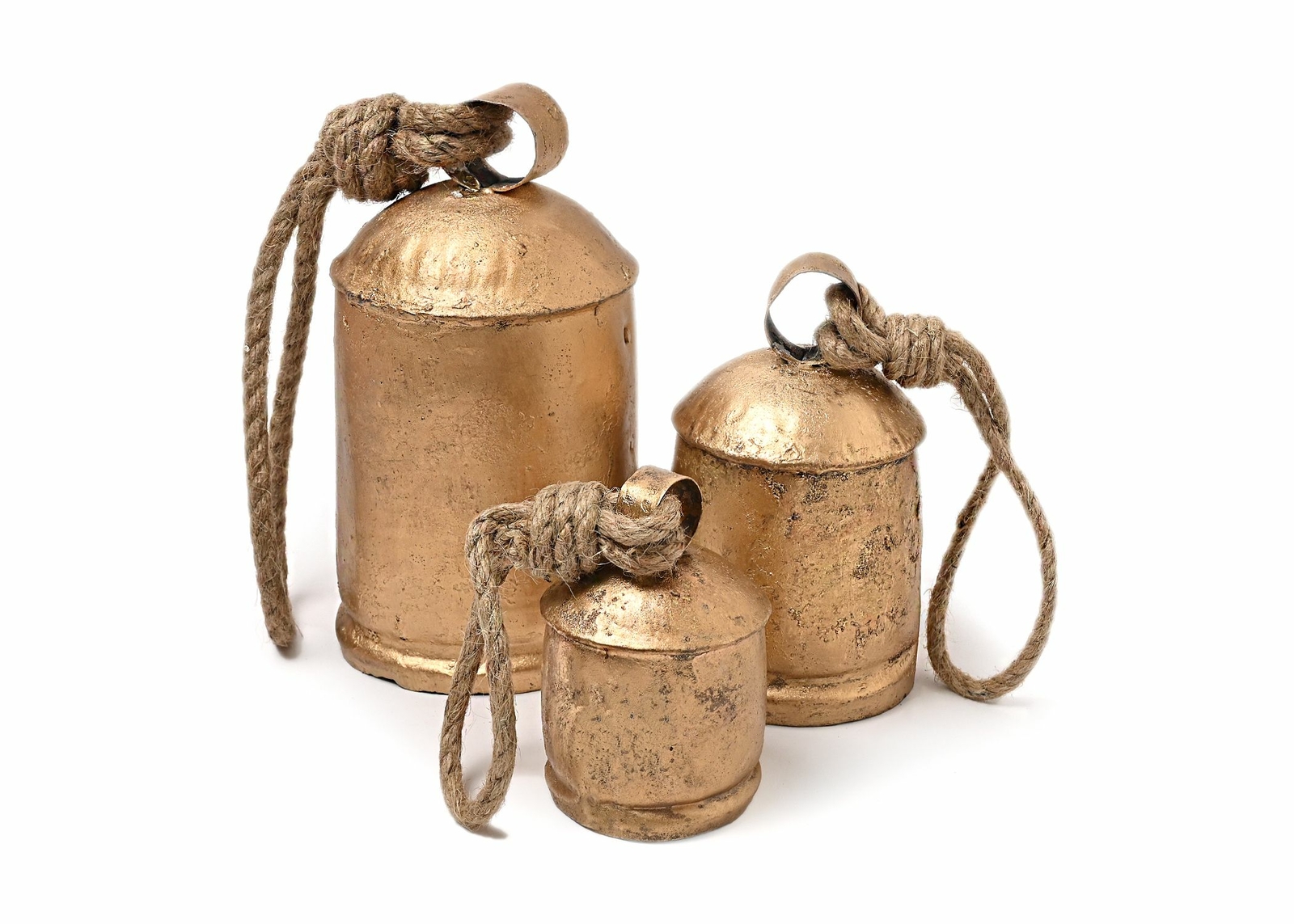 Incense Garden Set of 3 Hanging Harmony Bells Garden Rustic Relaxing Tranquil