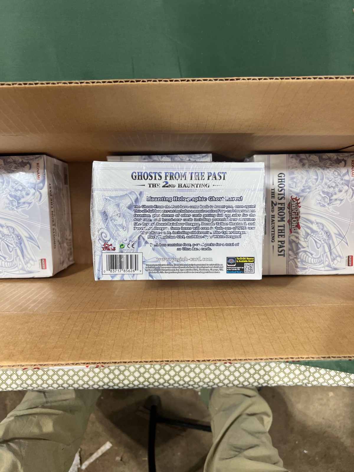 Yugioh Ghosts from the Past 2nd Haunting 1st Ed Display Box (From Fresh Case)