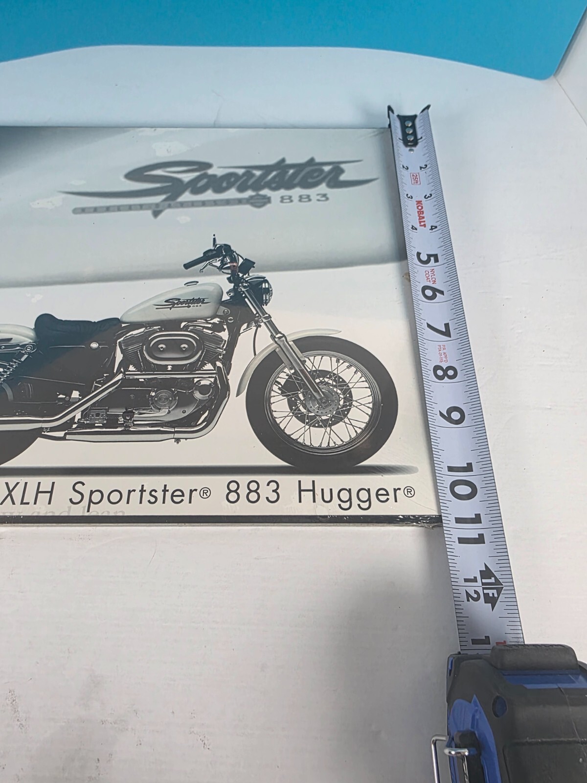 Harley Davidson XLH Sportster 883 Hugger Dealer Appreciation Wall Plaque