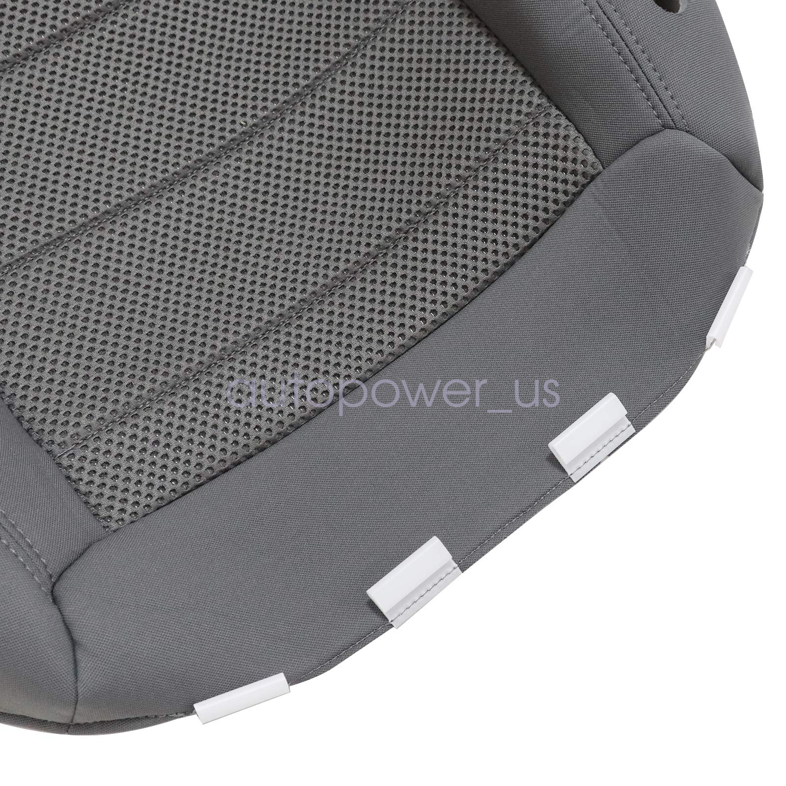 For 2008-2010 Jeep Wrangler Sahara Rubicon Front Cloth Seat Cover & Foam Cushion