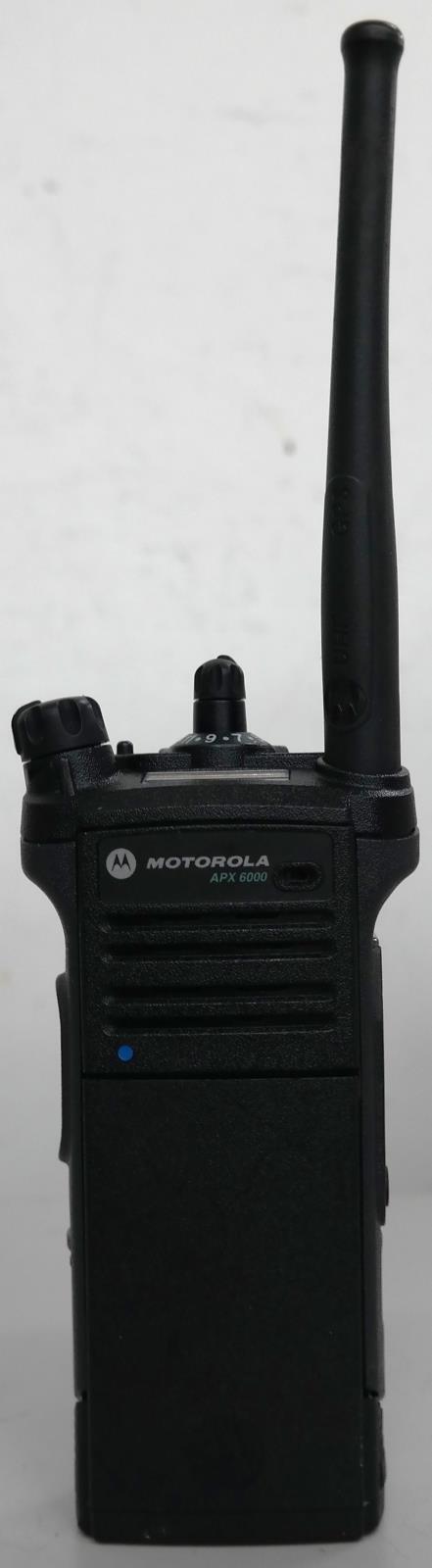 Motorola APX 6000 UHF R2 P25 Radio H98SDD9PW5AN Public Safety FULL Features Load