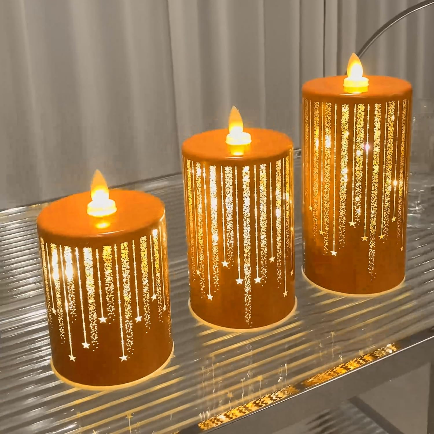 Led Candles Flickering Flameless Candles Battery Operated Fake Electric Luminara