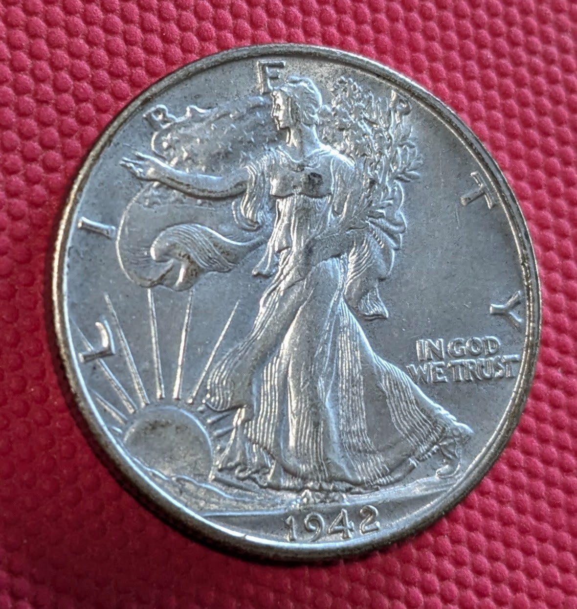 1942-S Walking Liberty Half - Uncirculated - Original Mint Luster - Ships Free