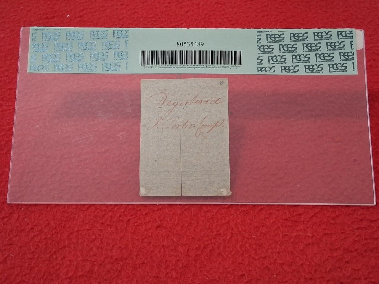 1777 3d Connecticut Colonial Currency CT-215 PCGS 64 VERY CH NEW SLIT CANX#M0876