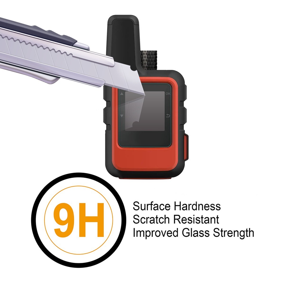 2X Supershieldz Tempered Glass Screen Protector for Garmin inReach Mini/ Mini 2